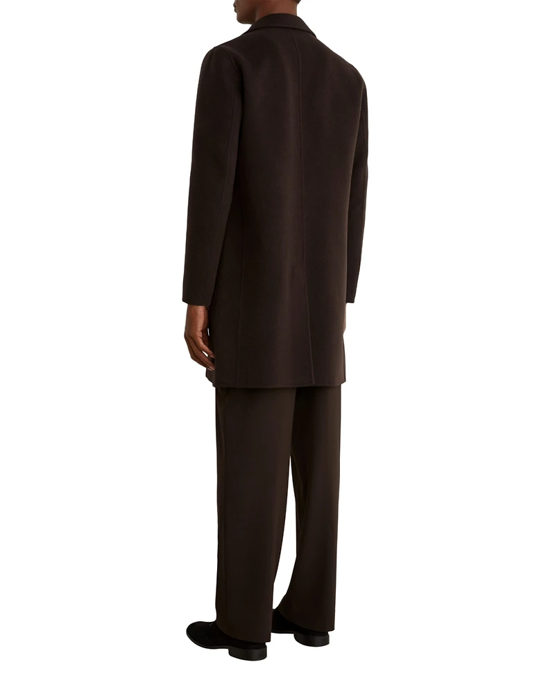 Reiss Men's Knight Single-Breasted Wool-Blend Brushed Overcoat