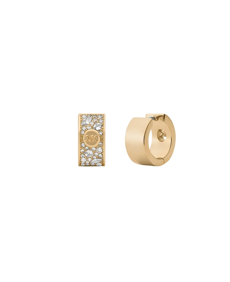 Michael Michael Kors Mixed Stone Huggie Earrings