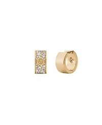 Michael Michael Kors Mixed Stone Huggie Earrings