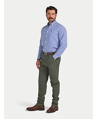 Raging Bull Men's Classic Long Sleeve Gingham Shirt