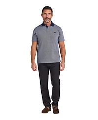 Raging Bull Men's Big & Tall Short-Sleeve Dobby Jersey Polo Shirt