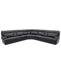 Atlas 7-Piece Triple Power Motion Sectional Sofa, Macy's Exclusive