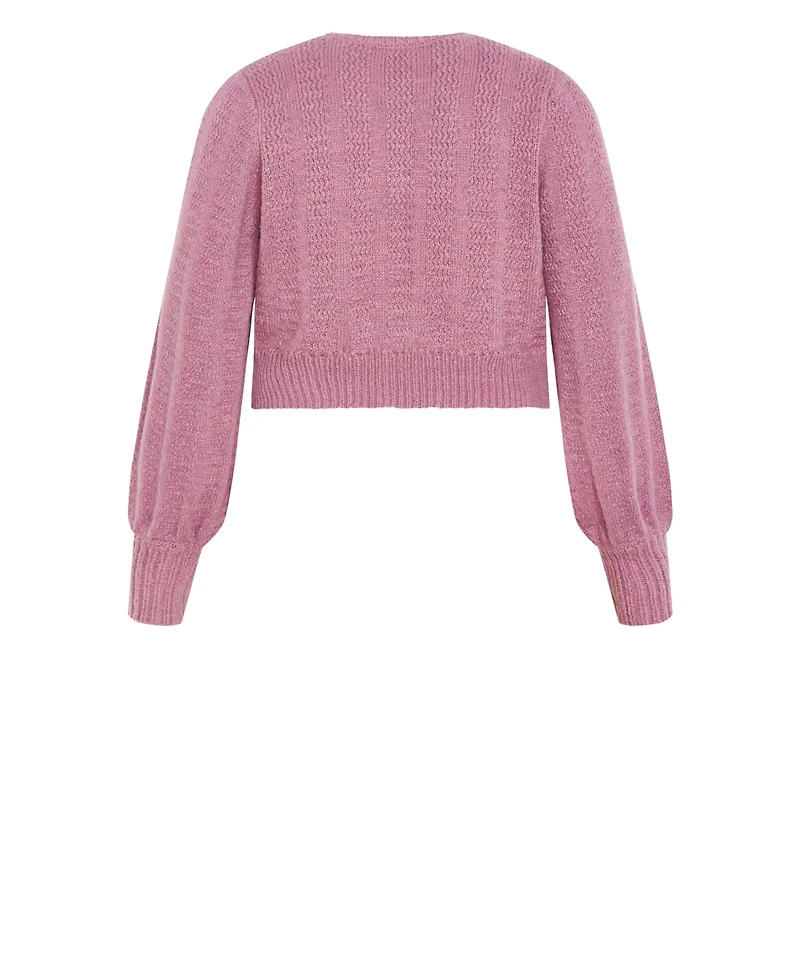 City Chic Women's Rosie Cardigan