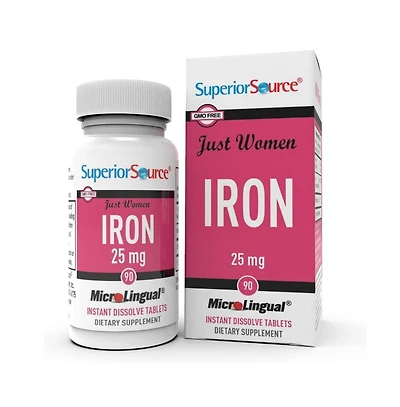 Superior Source Just Women Iron 25 Milligram