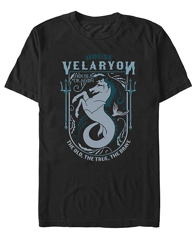 Fifth Sun Men's House of the Dragon Velaryon Graphic Cotton T-Shirt