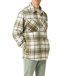 Level 7 Men's Relaxed-Fit Short Spread-Collar Adventure Shirt Jacket