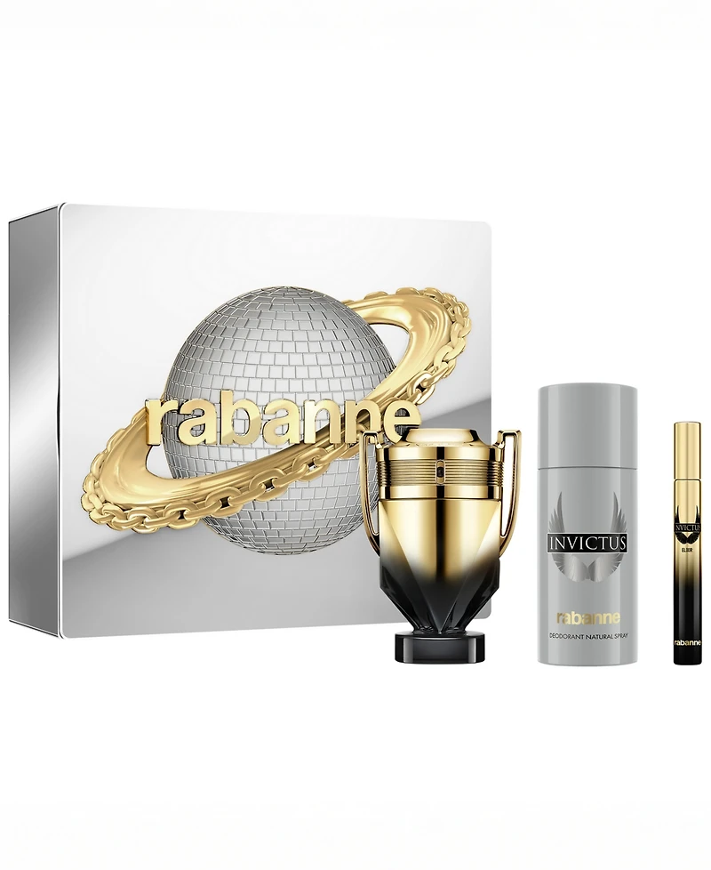 Rabanne 3-Piece Invictus Elixir Gift Set
