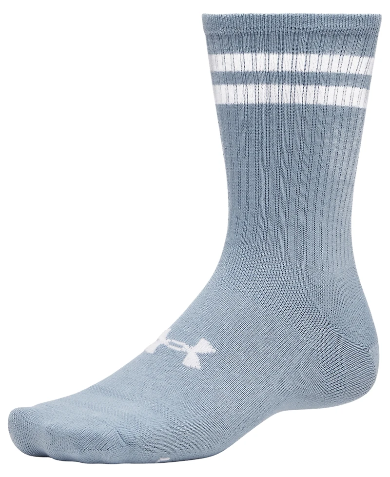 Under Armour Men's Essential Cushion 6-Pack Crew Socks