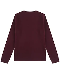 abercrombie kids Boys' 5-18 Long-Sleeve Flat Back Rib Knit Shirt