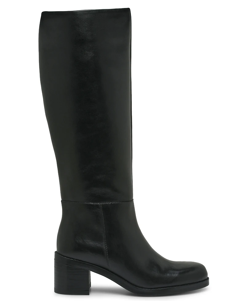 Vince Camuto Women's Ammar Wide-Calf Block Heel Boots