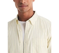 Nautica Men's Stripe Oxford
