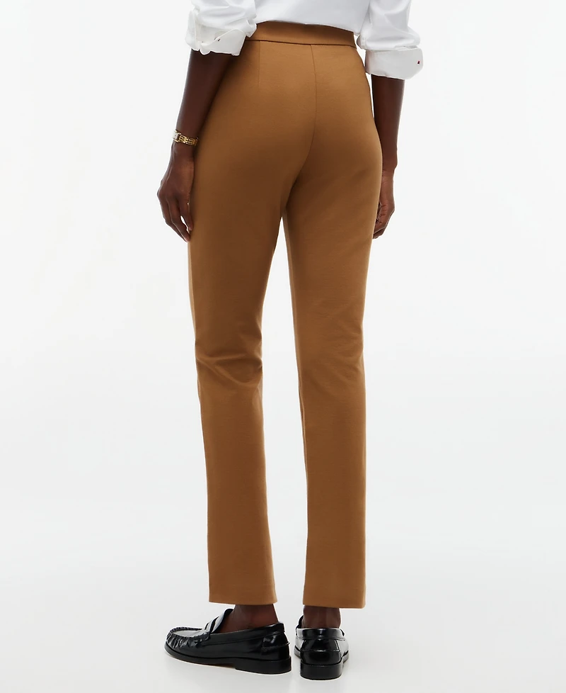 Tommy Hilfiger Women's Ponte Slim Cigarette Mid-Rise Pants