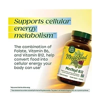 MegaFood Methyl B12 ,60 Tablets