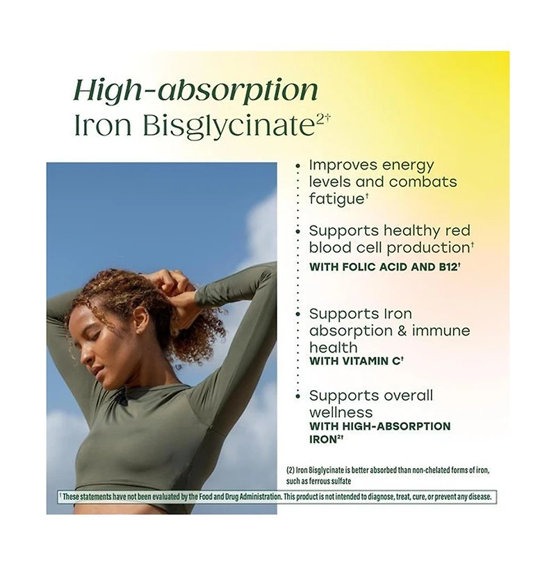 MegaFood Blood Builder Iron Minis ,60 Tablets