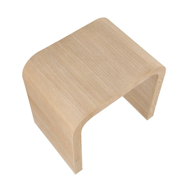 Meridian Furniture Cresthill White End Table
