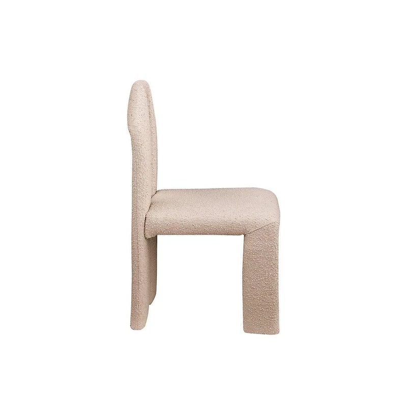 Meridian Furniture Bennett Boucle Fabric Dining Chair, Set of 2