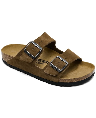 Birkenstock Women's Arizona Suede Leather Sandals from Finish Line
