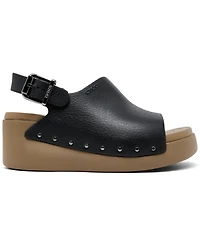 Crocs Women's Dylan Studded Platform Slide Sandals from Finish Line