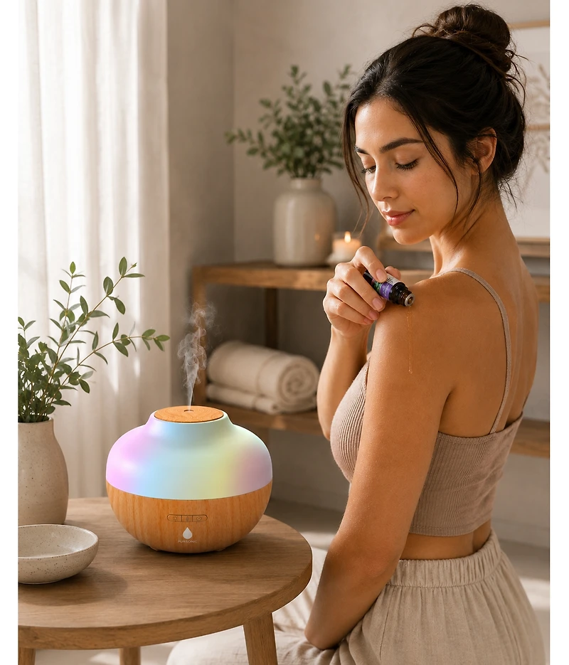 Pursonic Ultimate Wellness Bundle: Air Purifier, Diffuser & Essential Oils Set