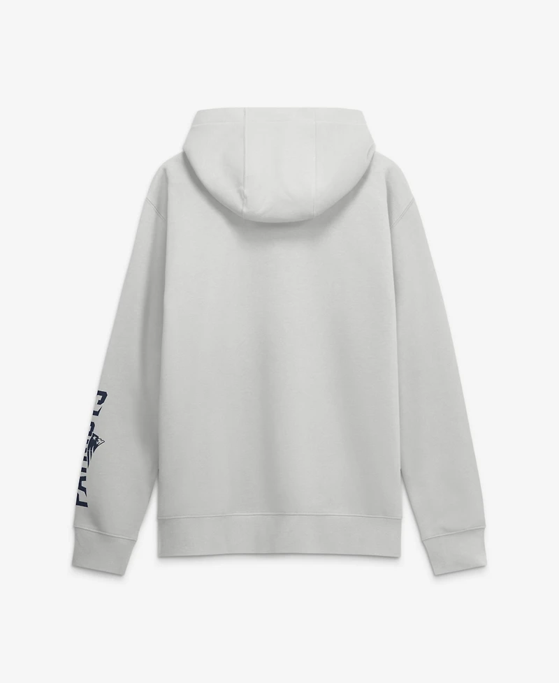 Nike Men's New England Patriots Cool Down Club Full-Zip Graphic Scuba Hood Hoodie