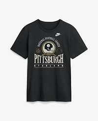 Nike Men's Rewind Essential Pittsburgh Steelers Screen-Printed Throwback T-Shirt