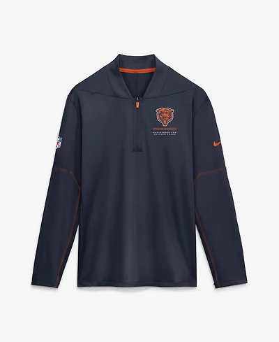 Nike Men's Chicago Bears Half-Zip Pullover Sweatshirt