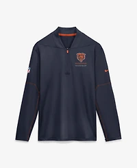 Nike Men's Chicago Bears Half-Zip Pullover Sweatshirt