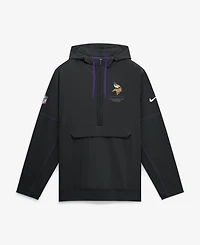Nike Men's Minnesota Vikings Sideline Logo Glory Half-Zip Anorak