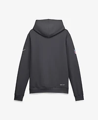Nike Men's Philadelphia Eagles Sideline Standard Issue Top Prospect Dri-fit Heavyweight Long-Sleeve Pullover Hoodie
