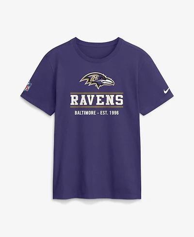 Nike Men's Baltimore Ravens Sideline Alternate Final Sprint T-Shirt