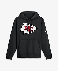 Nike Men's Kansas City Chiefs Primetime Club Logo Fleece Hoodie