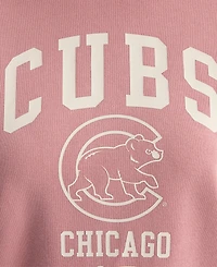 Fanatics Women's Chicago Cubs Boxy Double-Face Rib T-Shirt