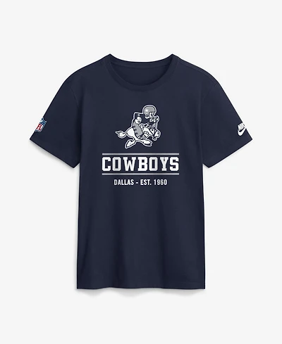 Nike Men's Dallas Cowboys Always Prepared Essential Long-Sleeve Screen-Print T-Shirt
