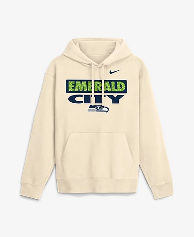 Nike Men's Seattle Seahawks Emerald City Club Fleece Hoodie