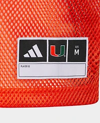 adidas Boys' and Girls' Miami Hurricanes Mesh Replica Tailgate Jersey