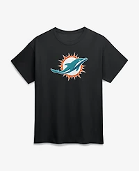 Logo Athletic Men's Miami Dolphins Short-Sleeve Crewneck T-Shirt