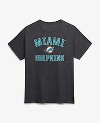 Logo Athletic Men's Miami Dolphins Classic-Fit Crewneck T-Shirt