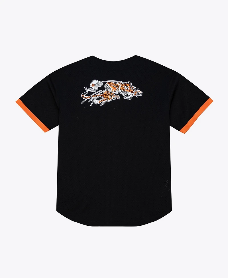 Mitchell & Ness Men's Cincinnati Bengals Head Coach Mesh Full-Button Jersey