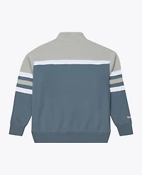 Mitchell & Ness Men's Boston Celtics Thunderstorm Head Coach Quarter-Zip Slim-Fit Sweatshirt