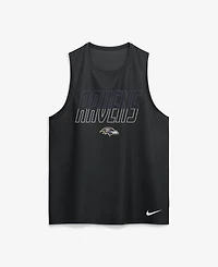 Nike Men's Baltimore Ravens Kickoff Miler Sleeveless Dri-fit Tank Top