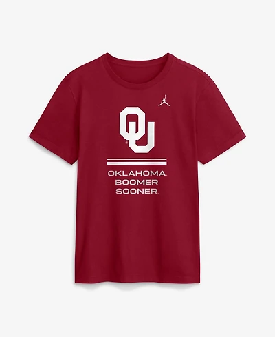 Jordan Men's Oklahoma Sooners 2026 Sideline Screen Print T-Shirt