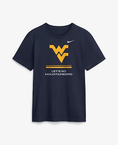Nike Men's West Virginia Mountaineers Sideline Dri-fit T-Shirt