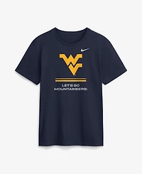Nike Men's West Virginia Mountaineers Sideline Dri-fit T-Shirt