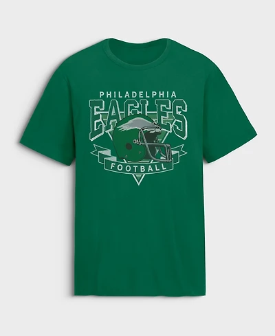 Fanatics Men's Philadelphia Eagles Old Fashion Rushing Legacy Retro Classic Fit T-Shirt