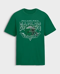 Fanatics Men's Philadelphia Eagles Old Fashion Rushing Legacy Retro Classic Fit T-Shirt