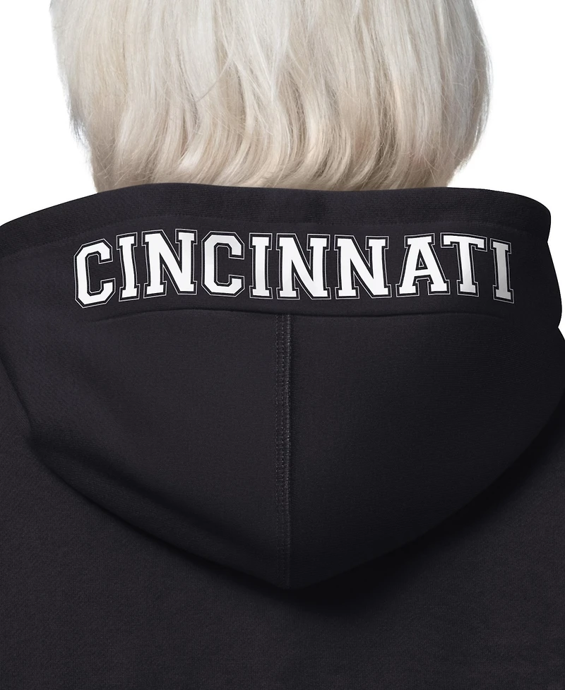 Starter Women's Cincinnati Bengals 4th Down Full-Zip Fleece-Lined Hoodie