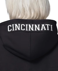 Starter Women's Cincinnati Bengals 4th Down Full-Zip Fleece-Lined Hoodie