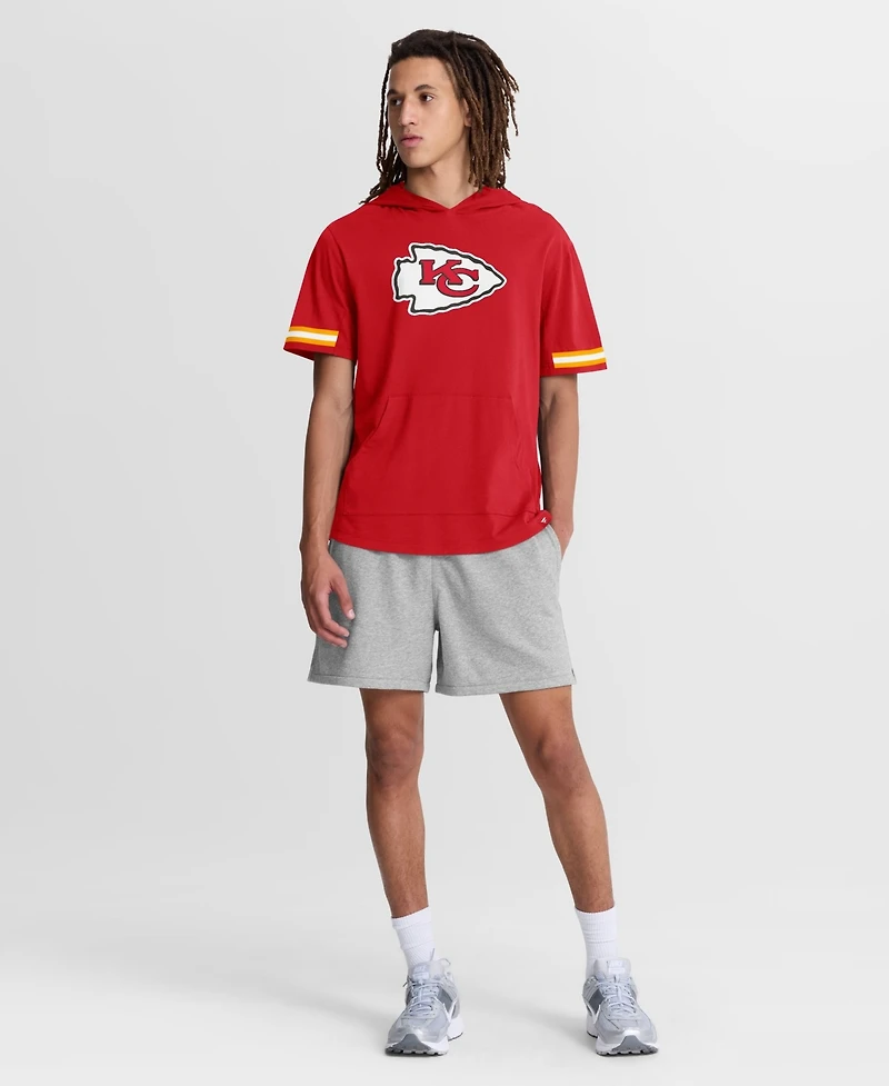 Fanatics Men's Kansas City Chiefs Optimal Play Classic-Fit Short-Sleeve Hoodie