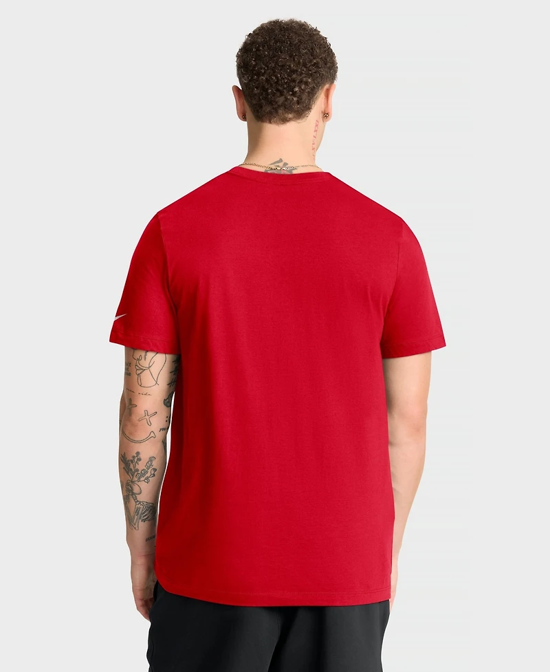 Nike Men's New England Patriots Logo Essential Crewneck T-Shirt