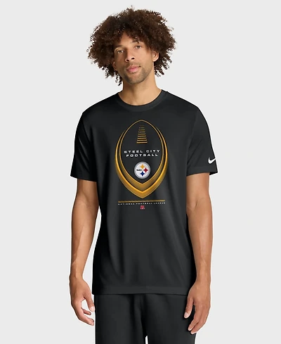 Nike Men's Big & Tall Pittsburgh Steelers Legend Icon Graphic T-Shirt